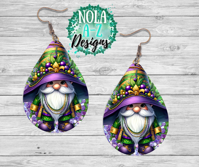 GNOMES TEARDROP EARRINGS