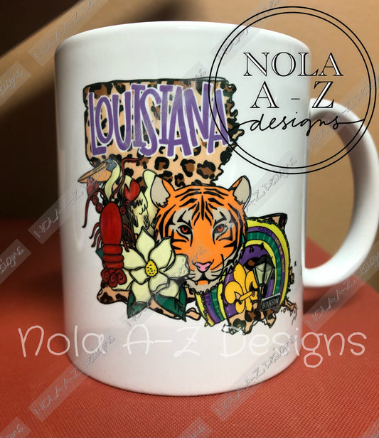 Louisiana Coffee Cup