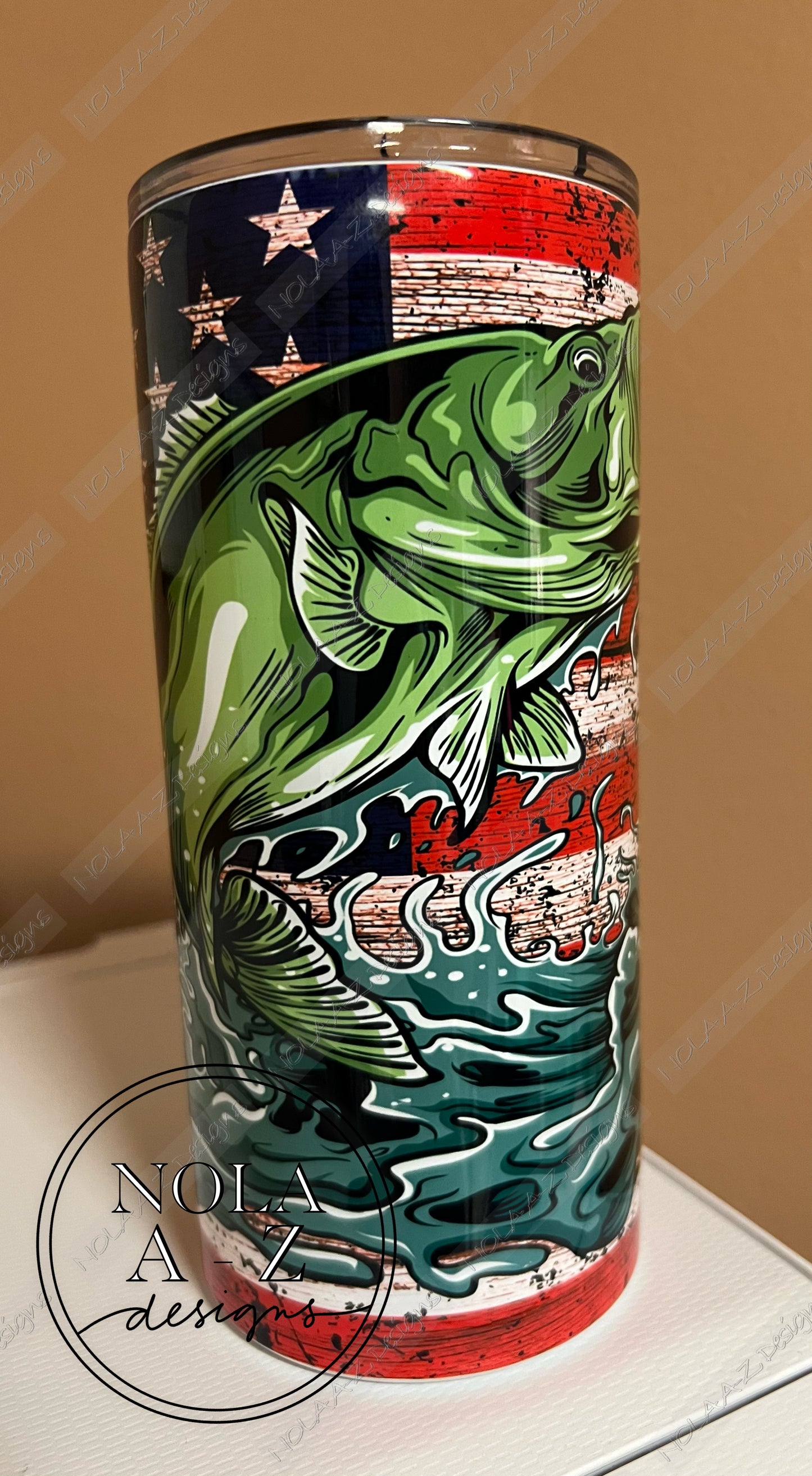 Fishing Camo Tumbler